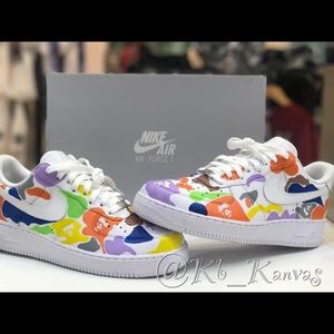 Custom Ape Air Force 1’s